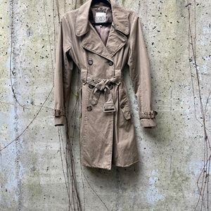 BB Dakota Tan Trench Coat